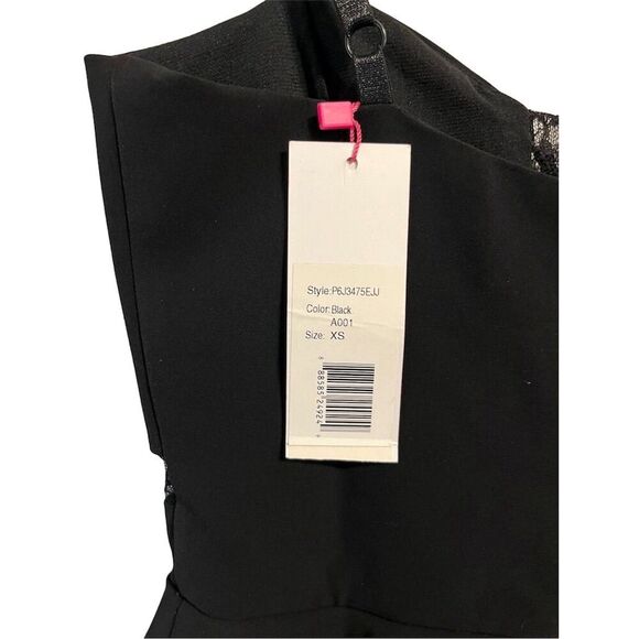 Parker Women's XS Black Sachi Combo Dress - Picture 9 of 13